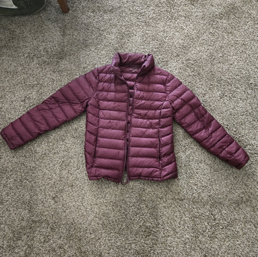 3/$15 Plum Puffer Jacket